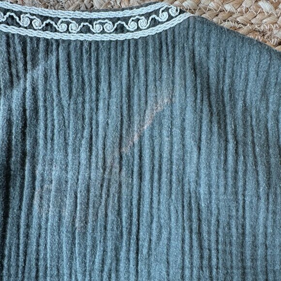 ZARA Embroidered Waistcoat – Size M (Ref. 6318/042/505) - Picture 16 of 16